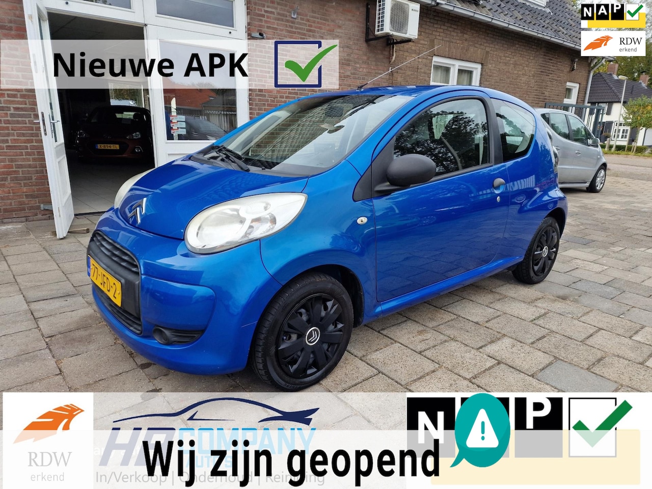 Citroën C1 - 1.0-12V Séduction |Navigatie | Stuurbekrachtiging | Nieuwe APK | NAP | Nette Staat - AutoWereld.nl