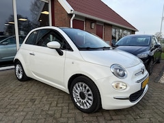 Fiat 500 - TURBO LOUNGE EEN SUPER ECHTE NEDERLANDSE 500 PARELMOER WIT /PA