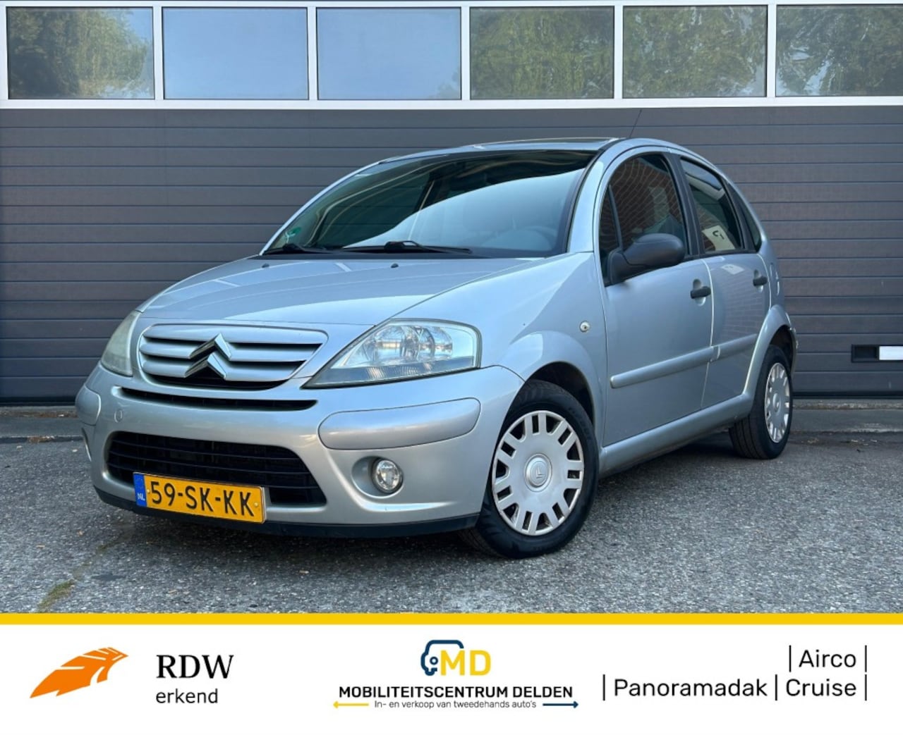 Citroën C3 - 1.4I SKY RADIO / Airco / Cruise / Panodak / - AutoWereld.nl