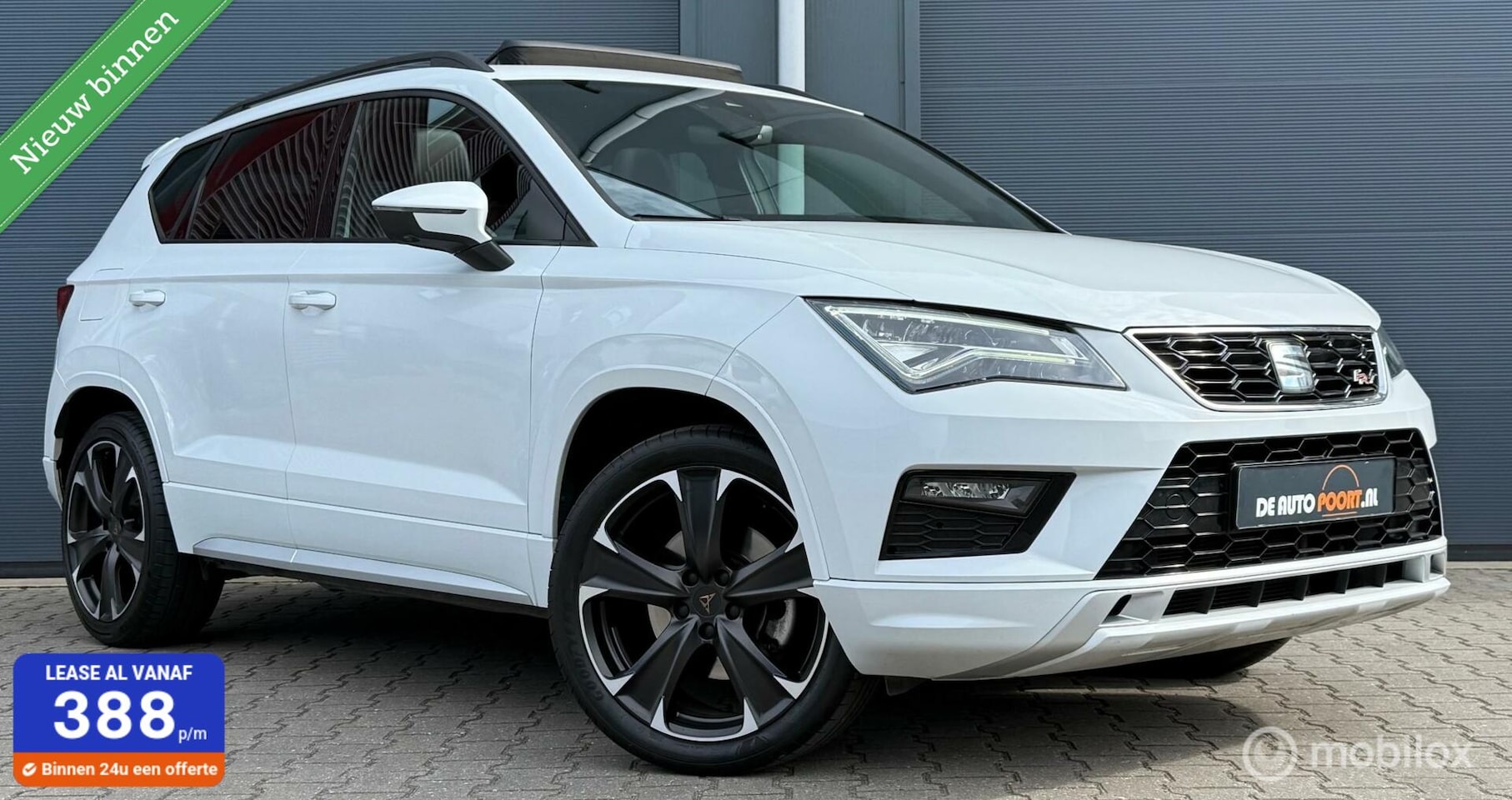 Seat Ateca - 1.5 TSI 4DRIVE FR DSG Pano.dak/LED/Carplay/19"/Cruise - AutoWereld.nl