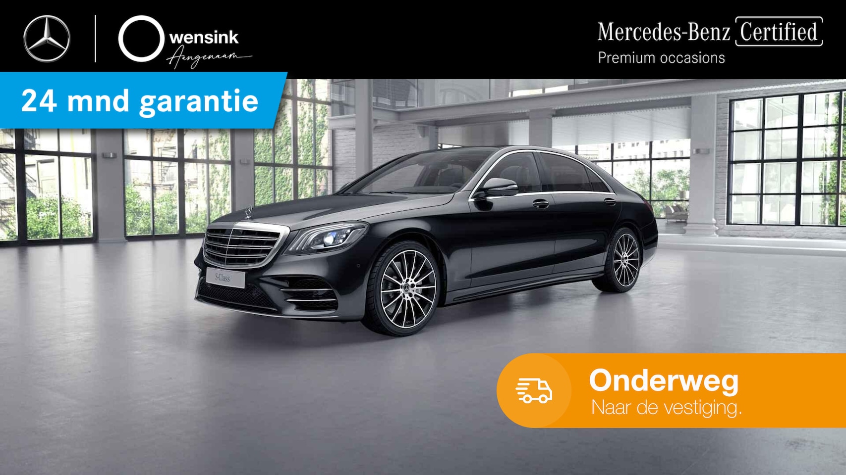 Mercedes-Benz S-klasse - 560 4Matic Lang Premium Plus | AMG | Executive pakket | Chauffeur pakket | Entertainment | - AutoWereld.nl