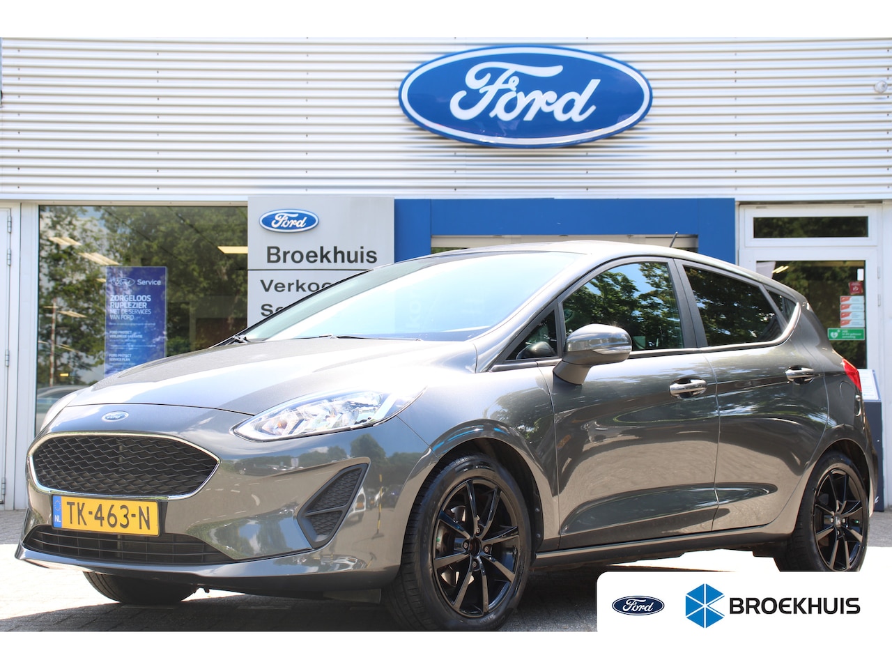 Ford Fiesta - 1.1 | NL-AUTO! | NAVI | CRUISE | ZWARTE LMV | APPLE CARPLAY & ANDROID AUTO - AutoWereld.nl