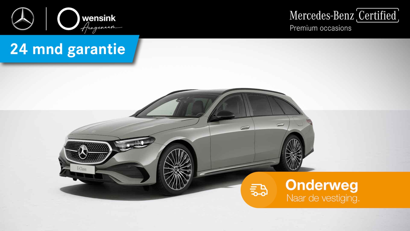 Mercedes-Benz E-klasse Estate - 300 e AMG Line | Night | Panoramadak | Burmester | 20" lichtmetalen velgen | Digital Light - AutoWereld.nl