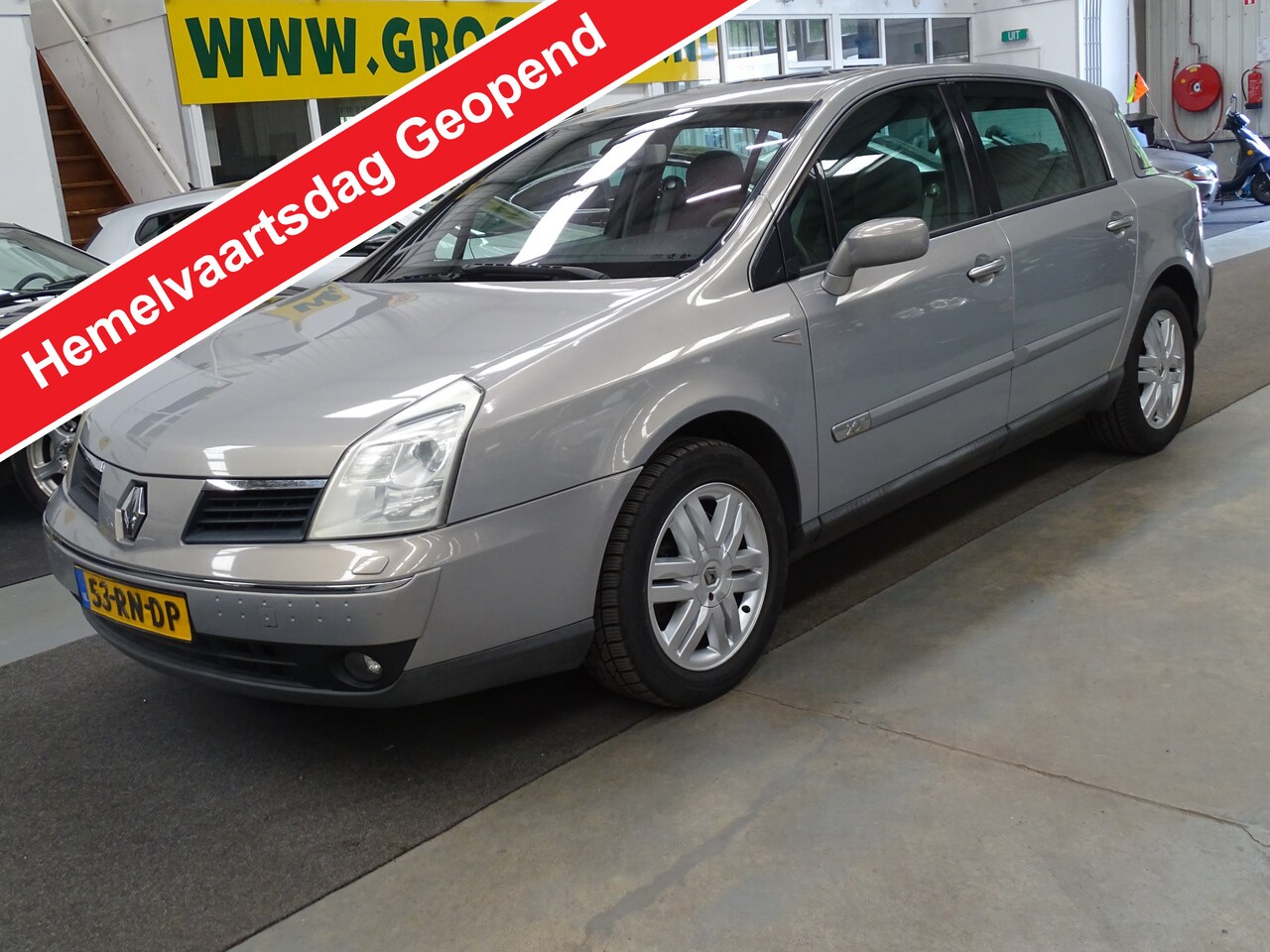 Renault Vel Satis - 2.0 16V Exception Automaat Airco, Cruise Control, Navigatie, Trekhaak, NAP - AutoWereld.nl