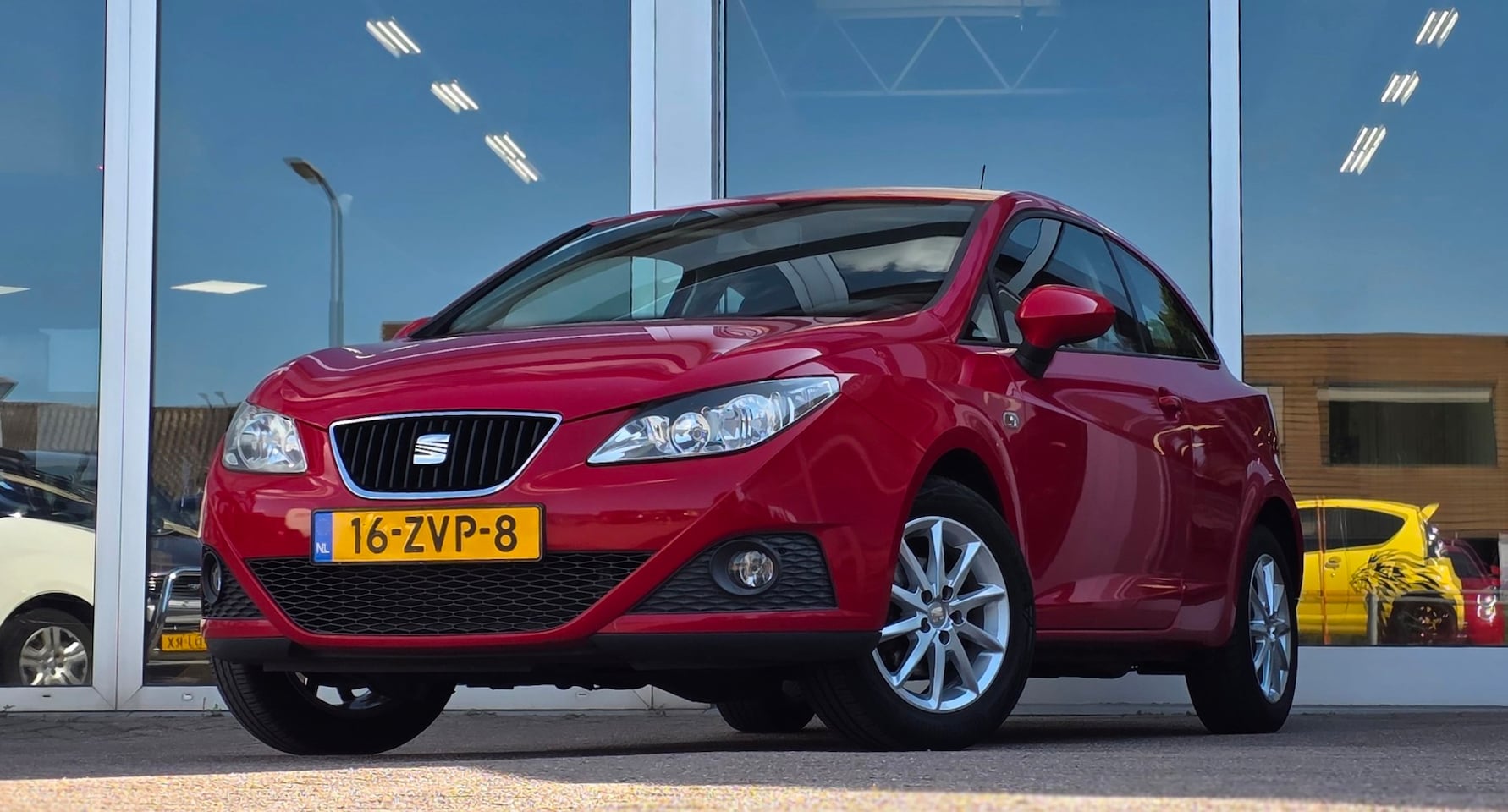 Seat Ibiza SC - 1.2i Stylance Trekhaak Airco LM Velgen Nieuwe APK - AutoWereld.nl