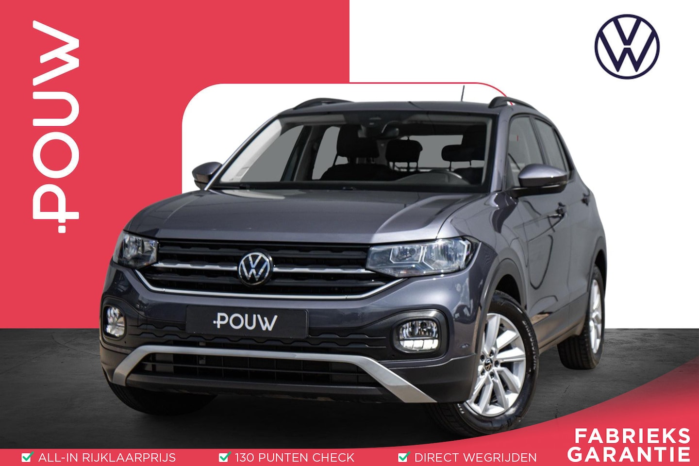 Volkswagen T-Cross - 1.0 TSI 95pk Life | Achteruitrijcamera | Cruise Control Adaptief | Apple Carplay/Android A - AutoWereld.nl