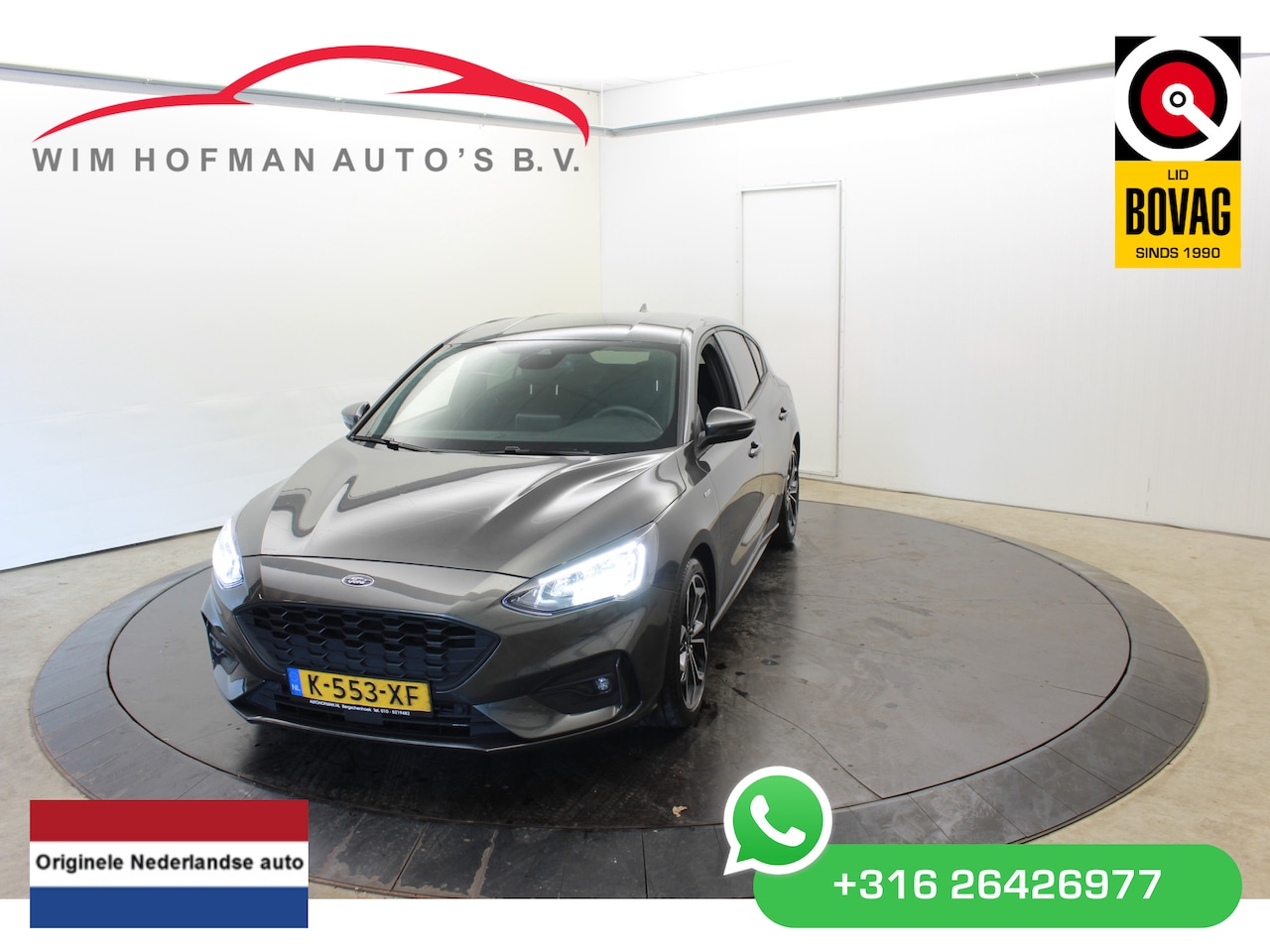 Ford Focus - 1.0 EcoBoost Hybrid ST Line X Business 125PK B&O Adaptieve Cruise Control BLIS Camera - AutoWereld.nl