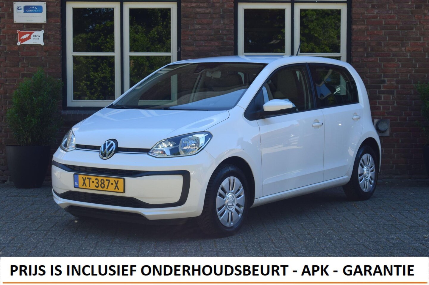 Volkswagen Up! - 1.0 BMT 5D move up! Airconditioning - AutoWereld.nl