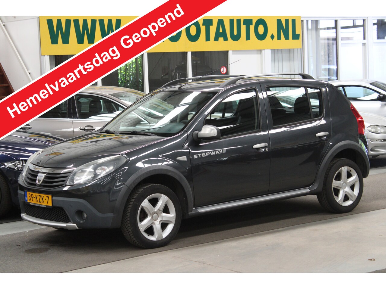 Dacia Sandero Stepway - 1.6 NAP, Airco, Stuurbekrachtiging - AutoWereld.nl