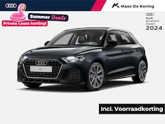 Audi A1 Sportback - Advanced edition 25 TFSI 70 kW / 95 pk 5 Dak in zwart - Automatische airconditioning - App