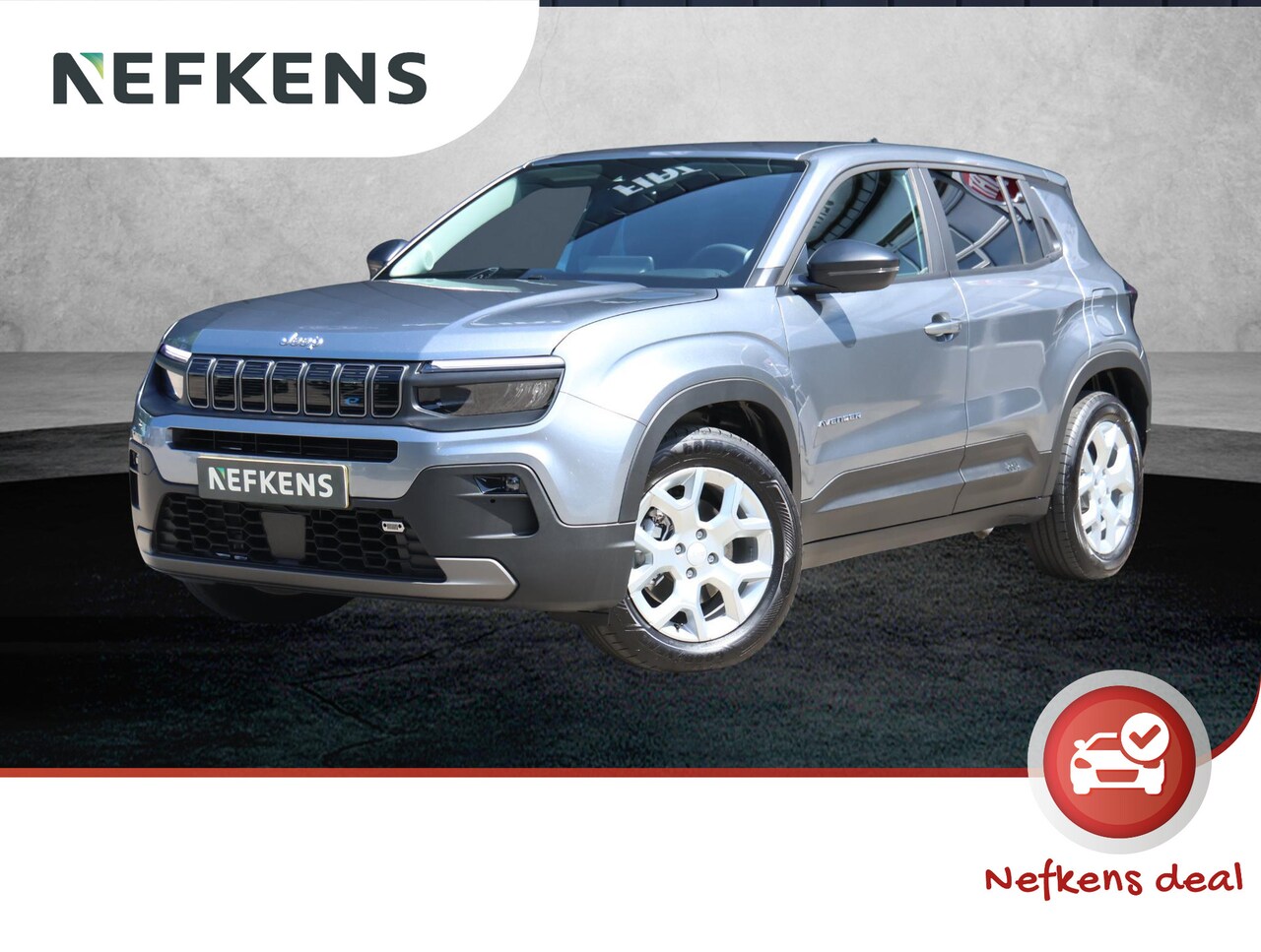 Jeep Avenger - 54 kWh Longitude | Navigatie | Achteruitrijcamera | 17'' LM velgen | Keyless Entry - AutoWereld.nl