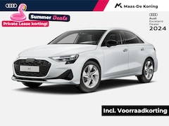 Audi A3 Limousine - Advanced edition 30 TFSI 85 kW / 116 PK Limousine Sonos - Optiekpakket zwart plus - Lichtp