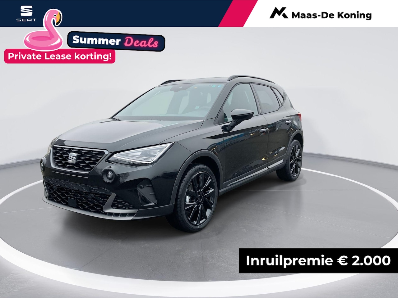 Seat Arona - FR Business Connect 1.0 70 kW / 95 pk EcoTSI SUV 5 | Black Pack | 2000,- inruilvoordeel!! - AutoWereld.nl