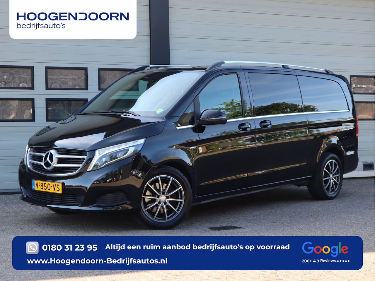 Mercedes-Benz V-klasse - 250d Extra Lang L3 DC 5 Pers. - Avantgarde - AutoWereld.nl