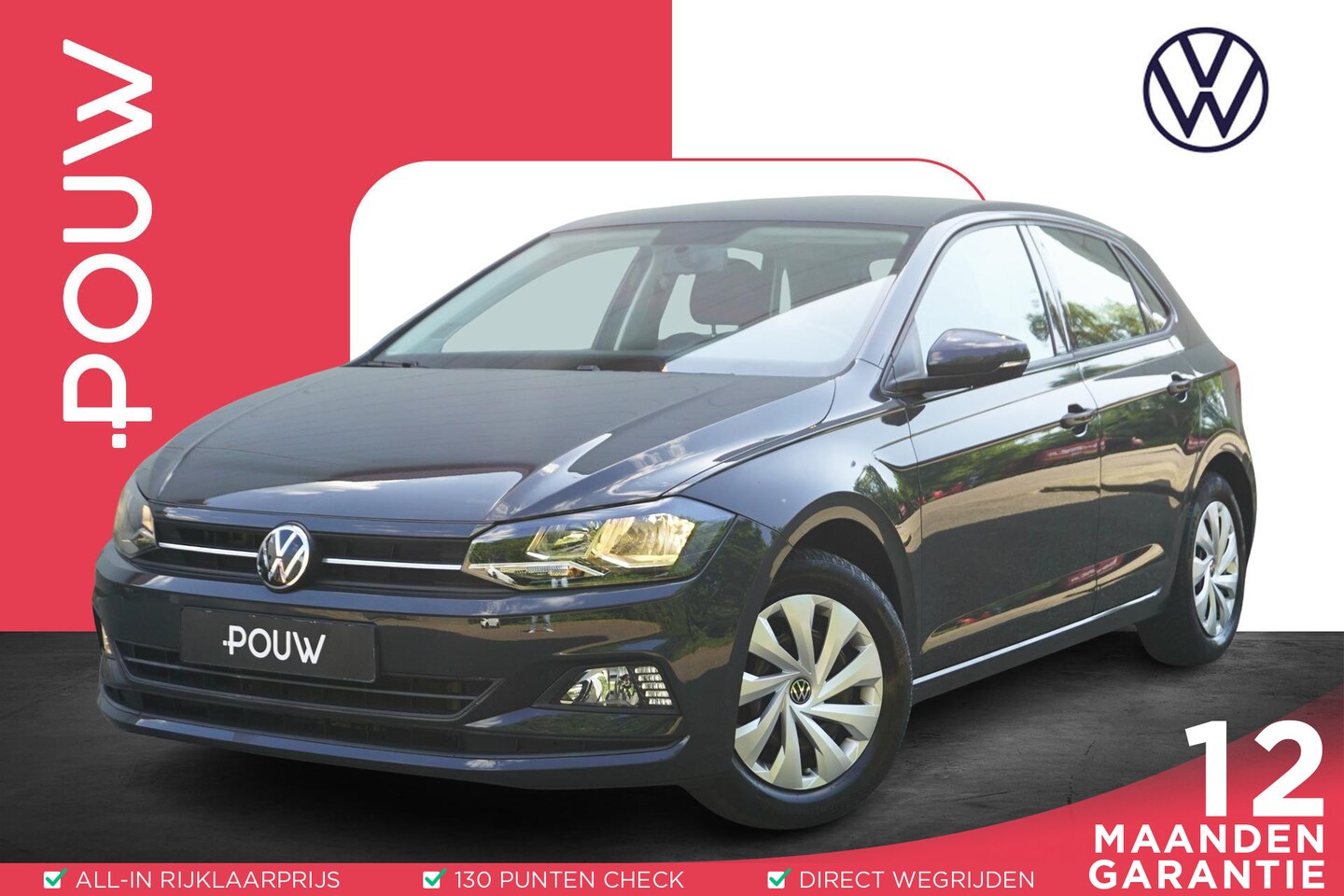 Volkswagen Polo - 1.0 TSI 95pk Comfortline | Navigatie | Apple Carplay & Android Auto | DAB - AutoWereld.nl