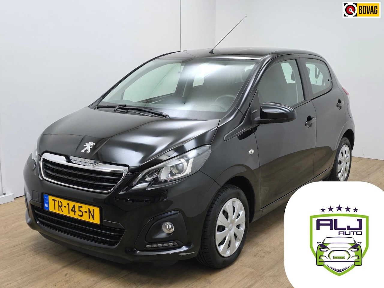 Peugeot 108 - Occasion 1.0 VTI met airco en kleur zwart | Tweedehands Peugeot 108 zwart in 5 deurs | Blu - AutoWereld.nl