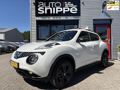 Nissan Juke - 1.6 DIG-T Tekna -190 PK-VOLLEDER-OPEN DAK-360 CAMERA-PARELMOER WIT-KEYLESS-ORIGINEEL NEDER