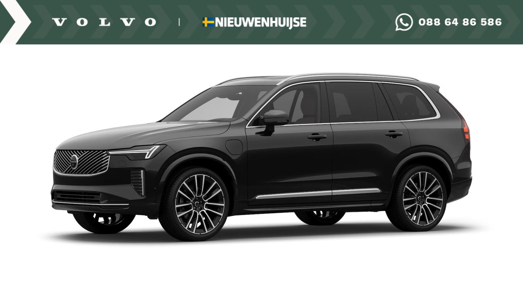 Volvo XC90 - T8 Plug-in hybrid AWD Ultra Bright | Nappa leder met massage | Actieve luchtvering | Bower - AutoWereld.nl