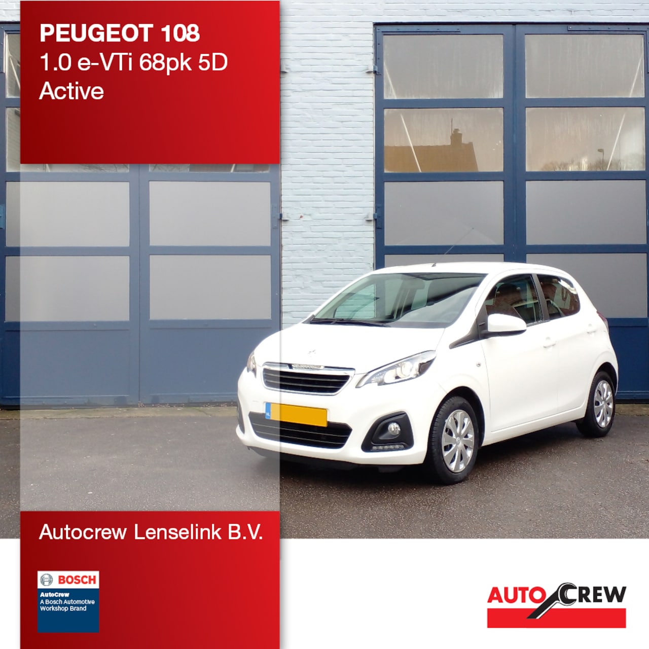 Peugeot 108 - 1.0 e-VTi 68pk 5D Active | Origineel NL | - AutoWereld.nl