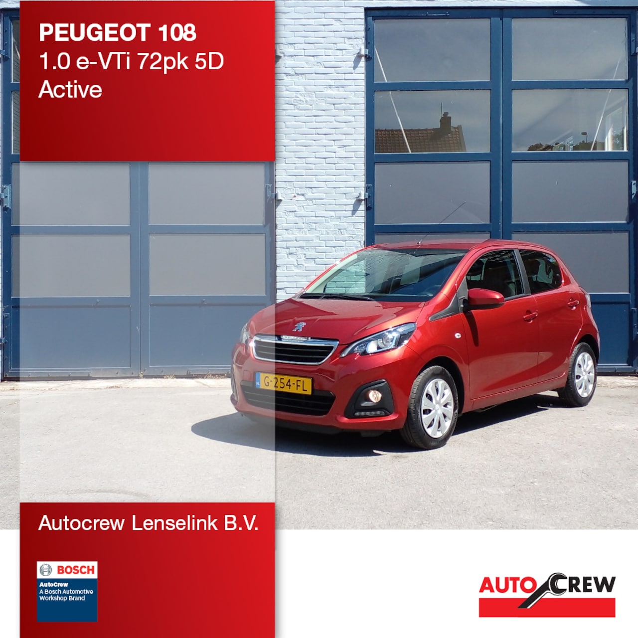 Peugeot 108 - 1.0 e-VTi 72pk 5D Active | Origineel NL | - AutoWereld.nl