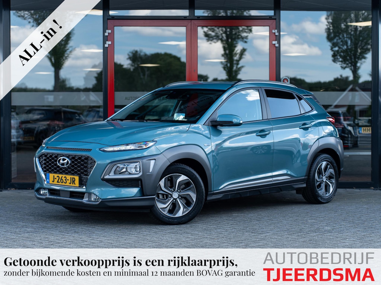 Hyundai Kona - 1.6 GDI HEV Fashion | Trekhaak | 1e Eigenaar | Navigatie | Climate Control | Adaptieve Cru - AutoWereld.nl