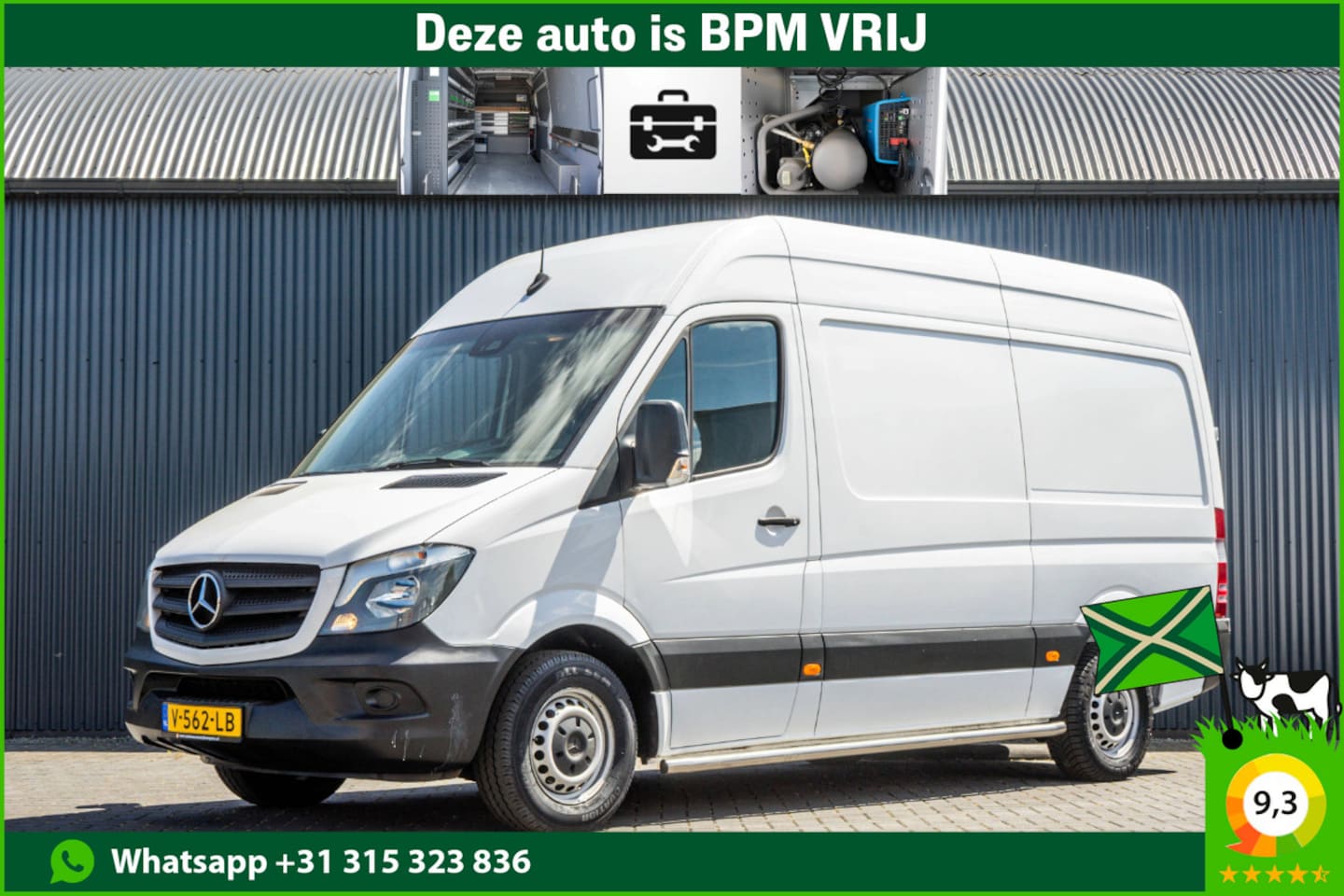 Mercedes-Benz Sprinter - 311CDI | L2H2 | Camera | Airco | Volledige Inrichting | Omvormer | Oprijplaat | Euro 6 - AutoWereld.nl