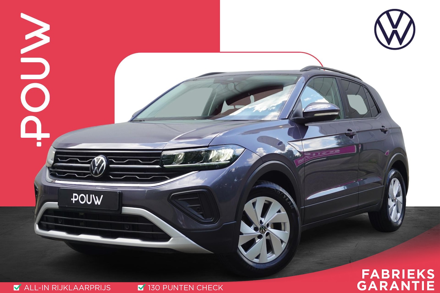 Volkswagen T-Cross - 1.0 TSI 95pk Life Edition | Apple Carplay & Android Auto | Parkeersensoren | Climatronic - AutoWereld.nl