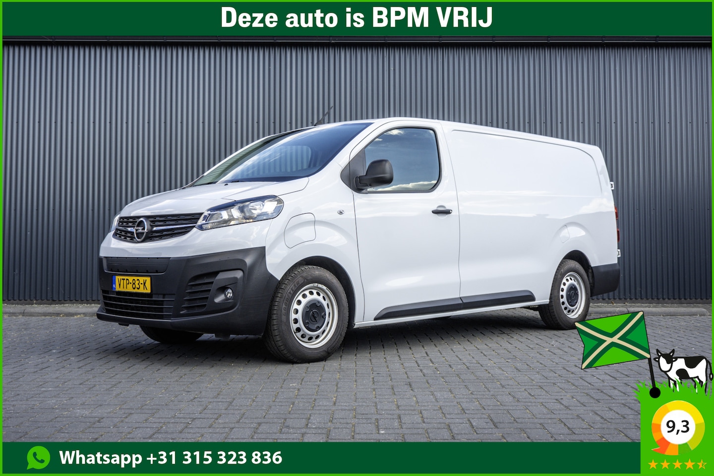 Opel Vivaro-e - L3H1 Edition 75 kWh | 136 PK | CarPlay | Navigatie | Airco | Cruise | PDC - AutoWereld.nl