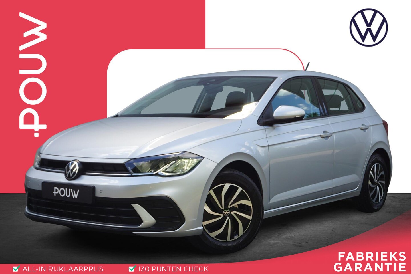Volkswagen Polo - 1.0 TSI 95pk Life Edition | Achteruitrijcamera | Apple Carplay & Android Auto - AutoWereld.nl