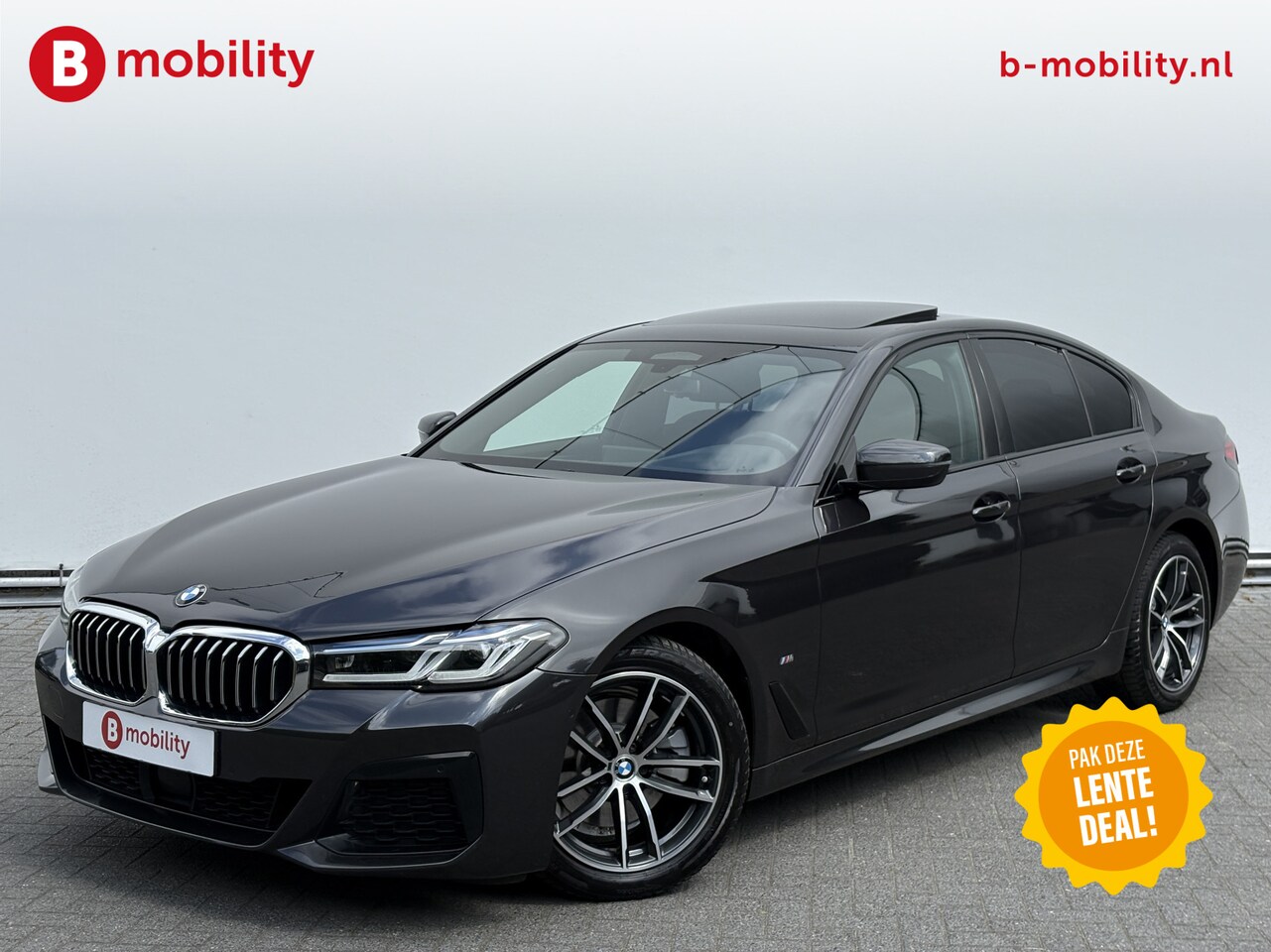 BMW 5-serie - 520i High Executive M-Sport Schuif/Kanteldak Head-Up Display | Laserlicht | Comfort Stoele - AutoWereld.nl
