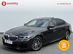 BMW 5-serie - 520i High Executive M-Sport Schuif/Kanteldak Head-Up Display | Laserlicht | Comfort Stoele