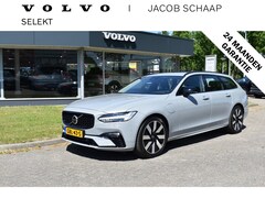 Volvo V90 - T6 350 PK Plug-in hybrid AWD Ultra Dark Trekhaak | HUD | H&K | 360 Camera | Pano Dak | Lee