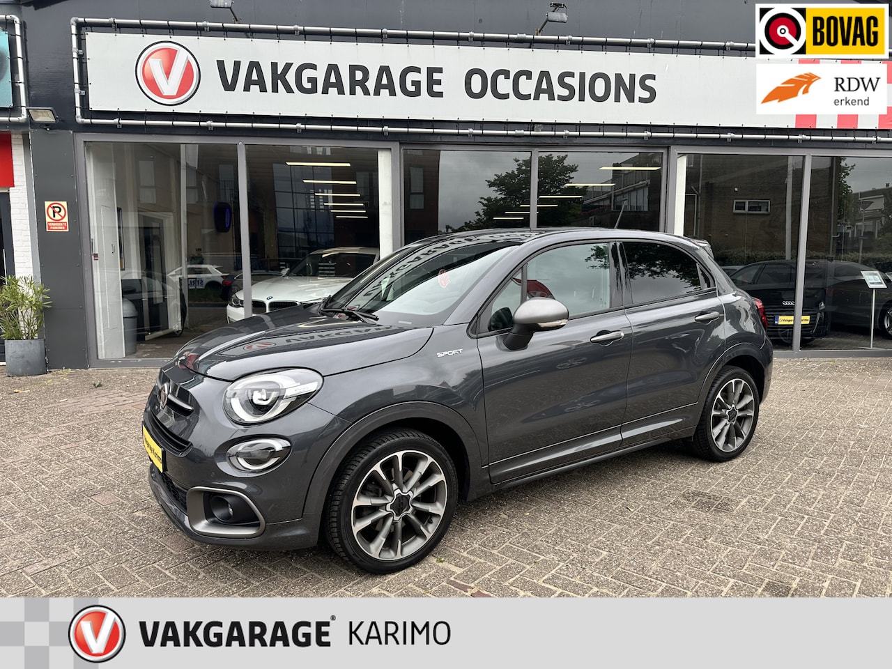 Fiat 500 X - 1.3 GSE Sport Automaat,Leer,Navi,Led,Camera,Enz - AutoWereld.nl