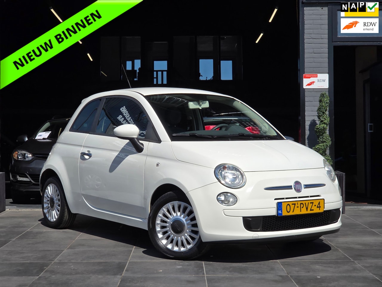 Fiat 500 - 1.2 Sport|AUT|Bluetooth|Airco|APK|NAP|Multi.Stuur - AutoWereld.nl