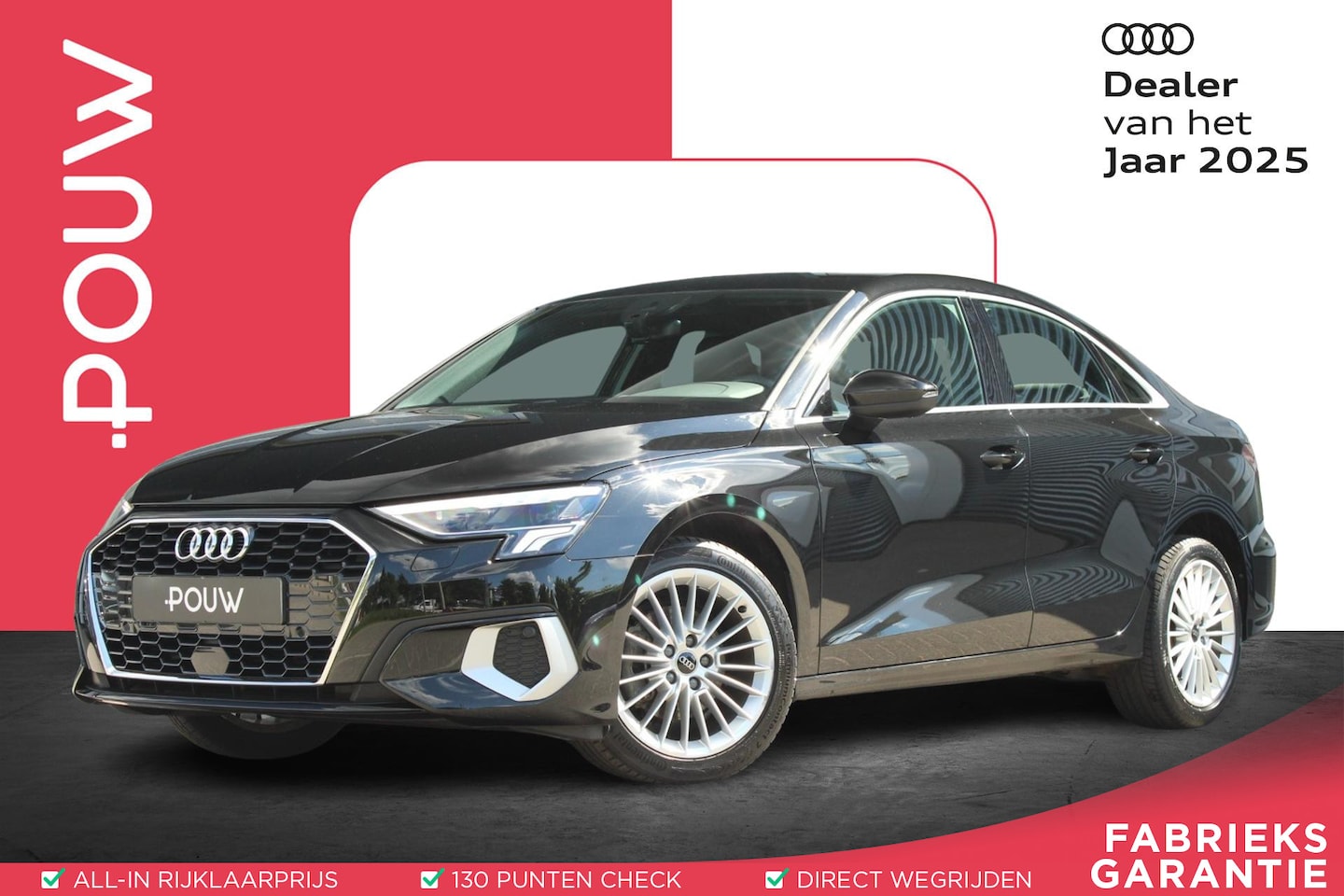 Audi A3 Limousine - 30 TFSI 110pk S-tronic Advanced Edition | Apple Carplay/ Android Auto | Lane Assist | Adap - AutoWereld.nl