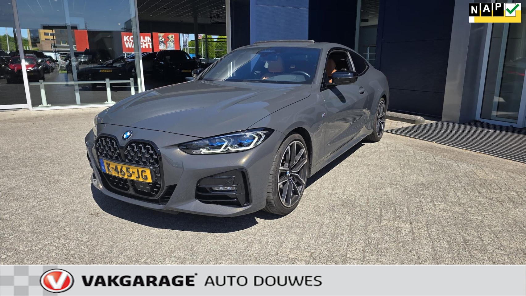 BMW 4-serie Coupé - 430i High Executive M-Sport|NAP |Dealeronderhouden |Pano |Leder |H&K | - AutoWereld.nl