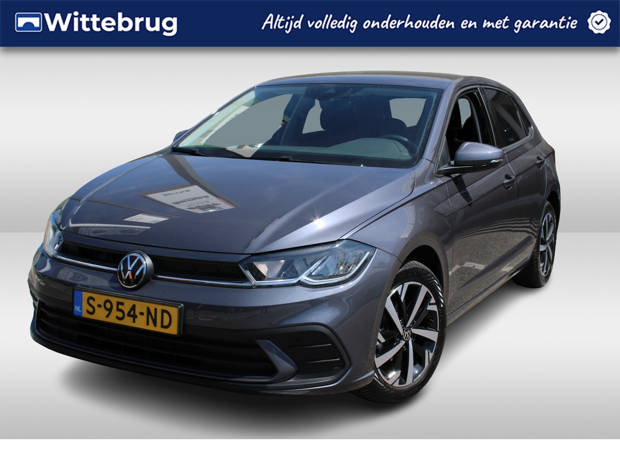 Volkswagen Polo - 1.0 TSI 95pk Life / Navigatie / LED / LM 16 inch / Parkeersensoren / Extra getint glas ach - AutoWereld.nl