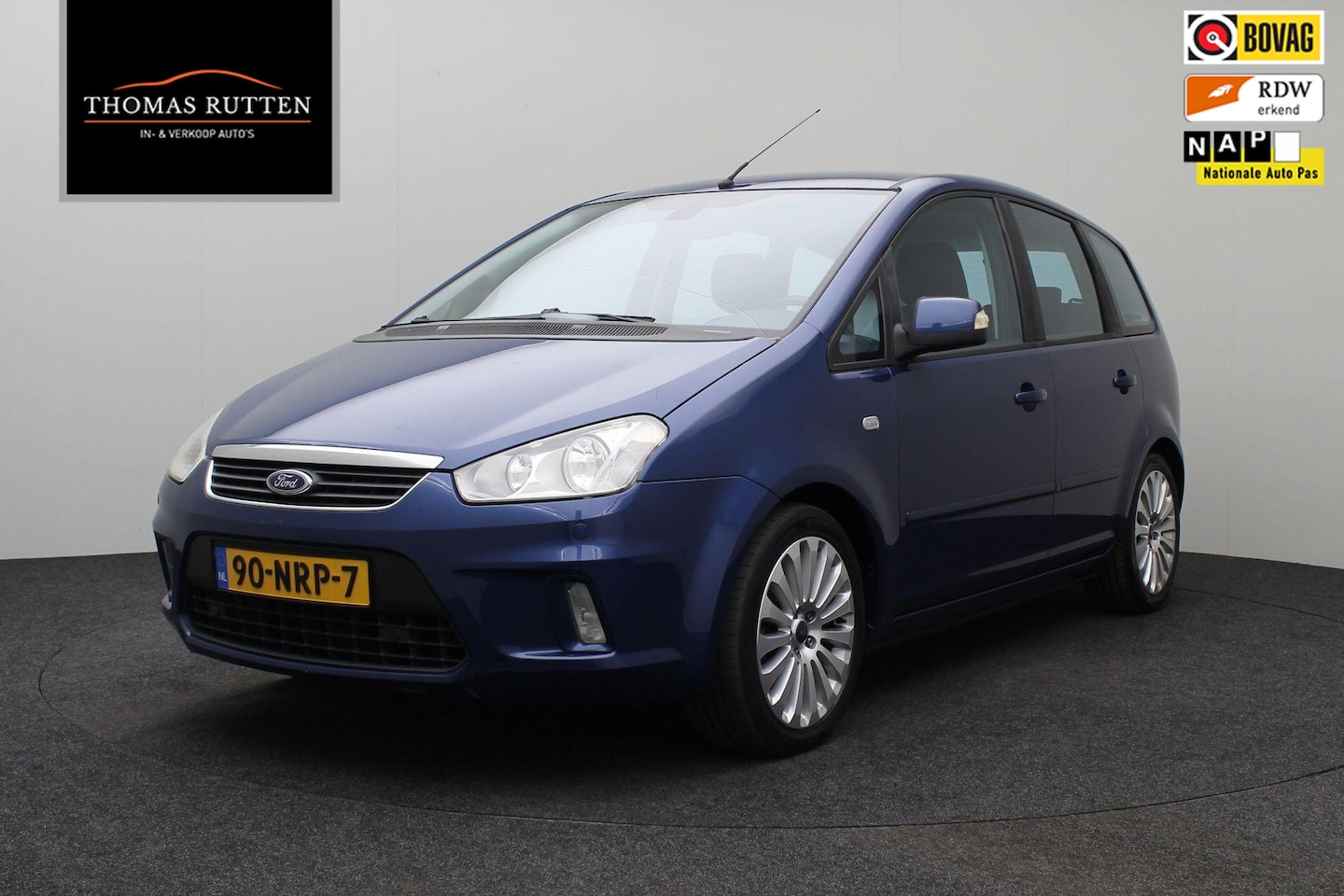 Ford C-Max - 1.8-16V Limited 2010 | Airco | Trekhaak | Navigatie | Cruise Control | Parkeersensoren | C - AutoWereld.nl