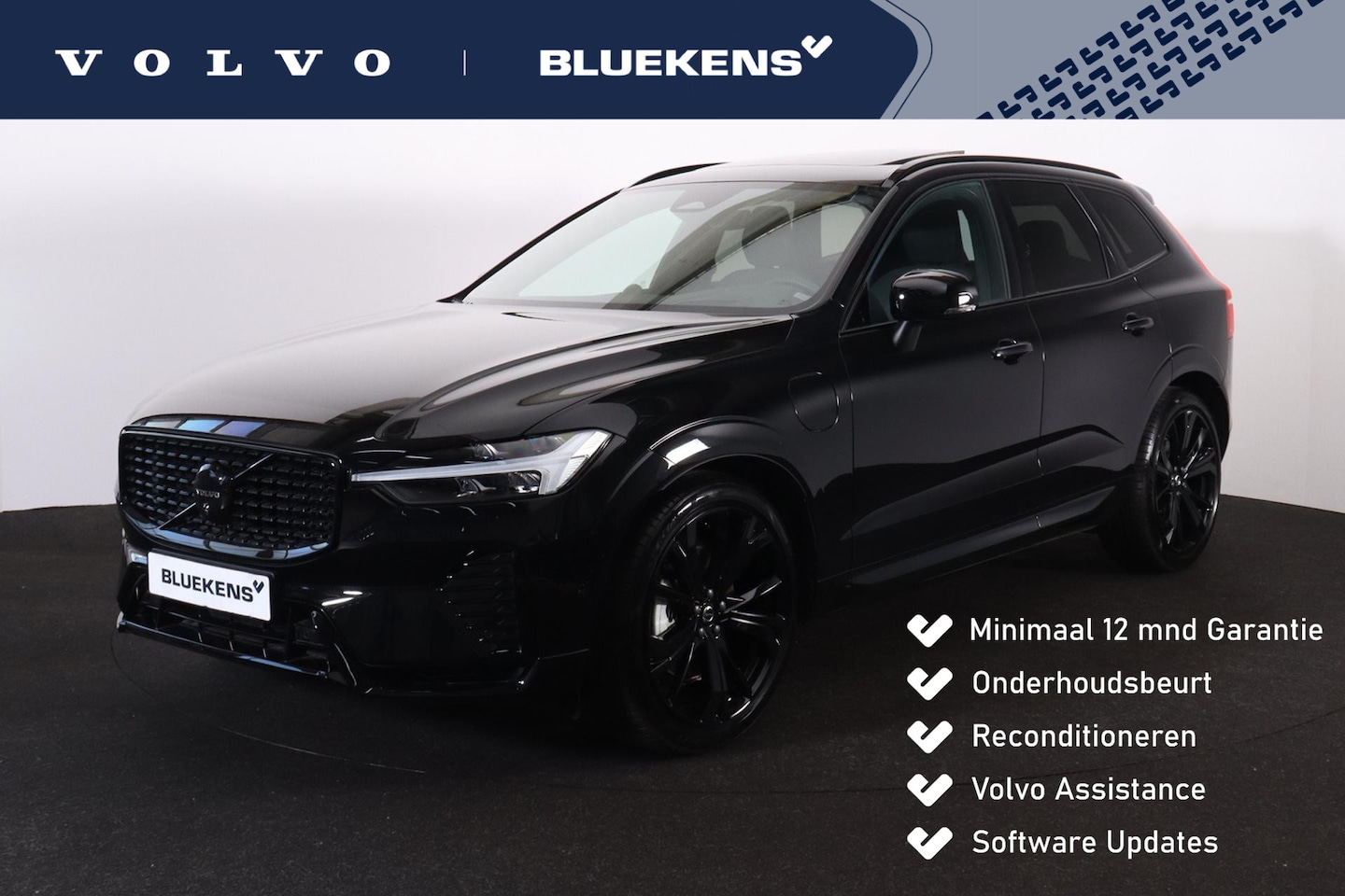 Volvo XC60 - T8 Recharge AWD Plus Black Edition - LONG RANGE - Luchtvering - Panorama/schuifdak - Intel - AutoWereld.nl