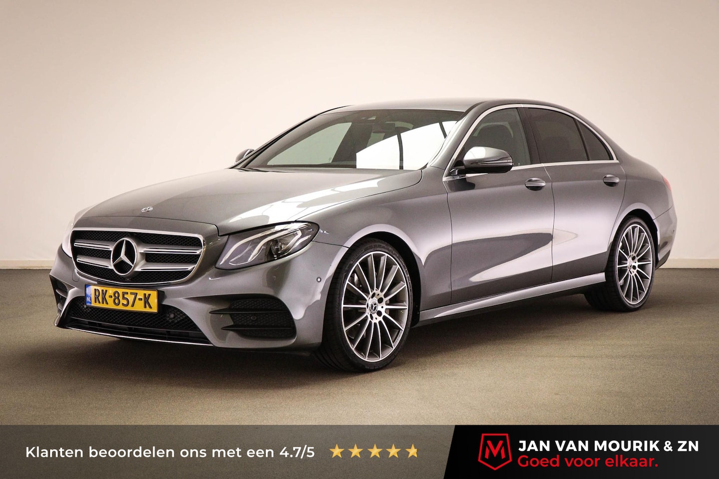 Mercedes-Benz E-klasse - 200 Business Solution | LED | HALF LEDER | APPLE | CAMERA | 20" - AutoWereld.nl
