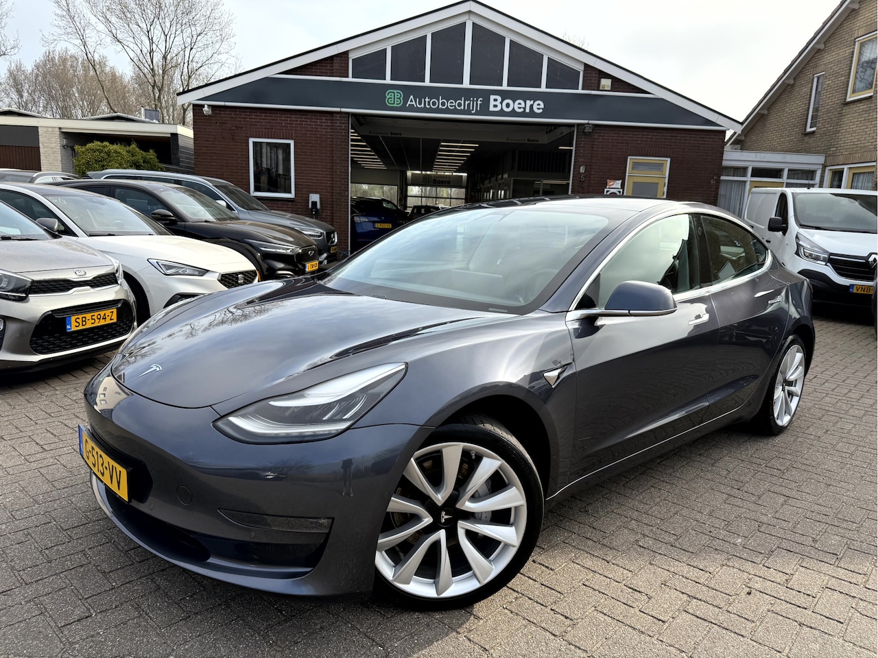 Tesla Model 3 - Long Range RWD Long Range AWD Panoramadak, 19''Lmv, Camera - AutoWereld.nl