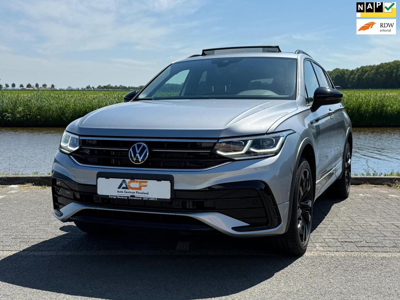 Volkswagen Tiguan - 2.0 TSI 4Motion R-Line/Blackline Edition werkelijk alle opties !!. - AutoWereld.nl
