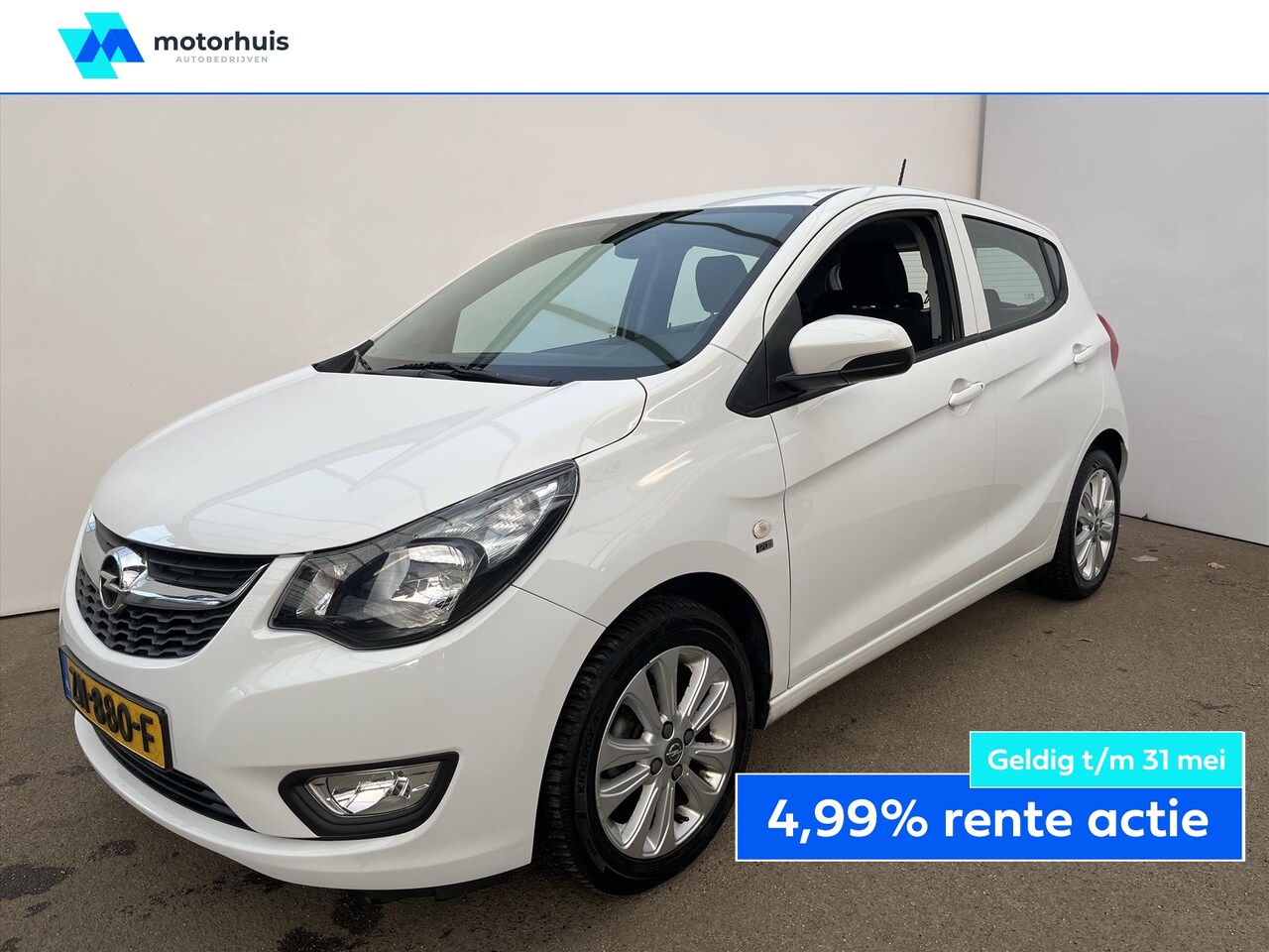 Opel Karl - 1.0 75pk 120 Jaar Edition / Airco / Bluetooth / Cruise Control / PDC - AutoWereld.nl