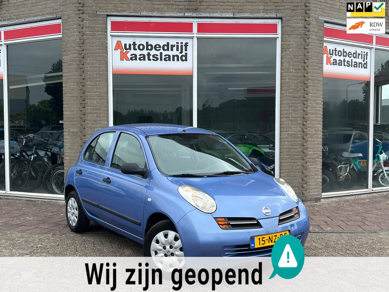 Nissan Micra - 1.2 Visia - 5 DRS - APK: 1-2026 - AutoWereld.nl