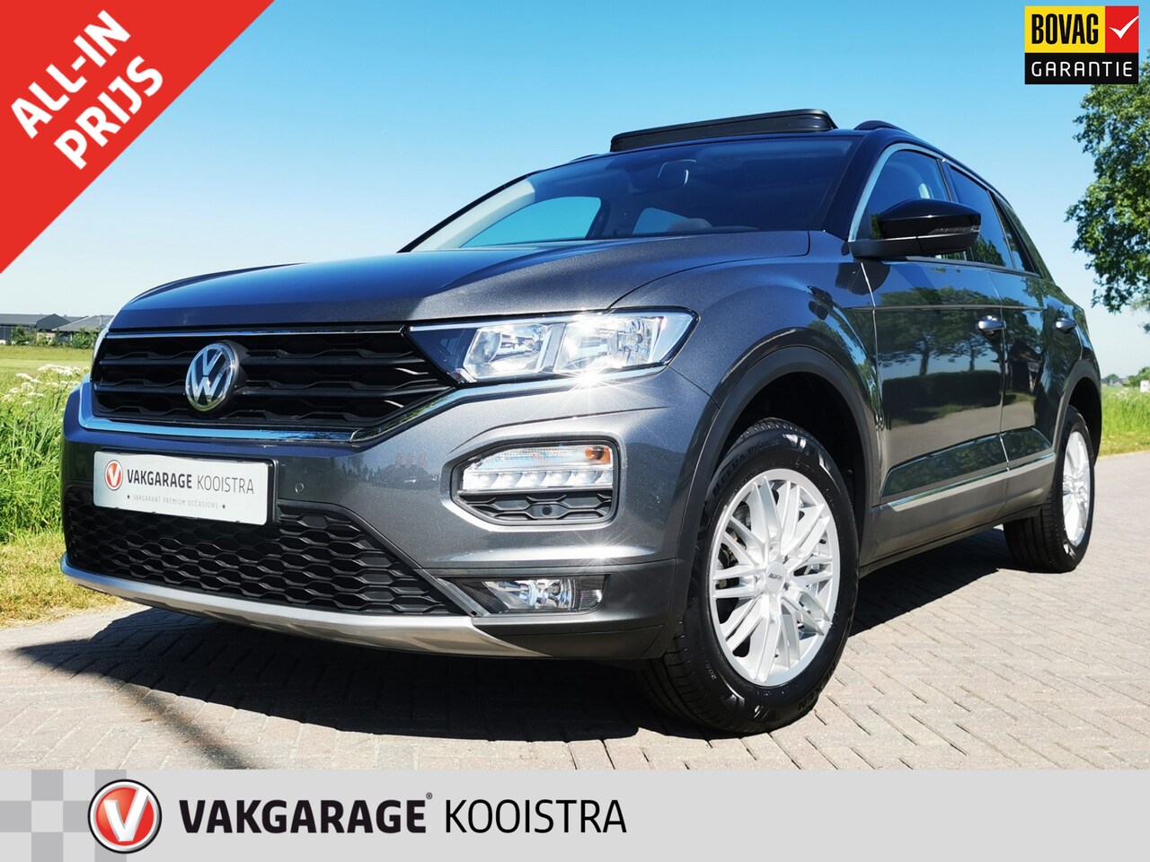 Volkswagen T-Roc - 1.5 TSI 150pk Sport Pano|Navi|ACC|Carplay - AutoWereld.nl