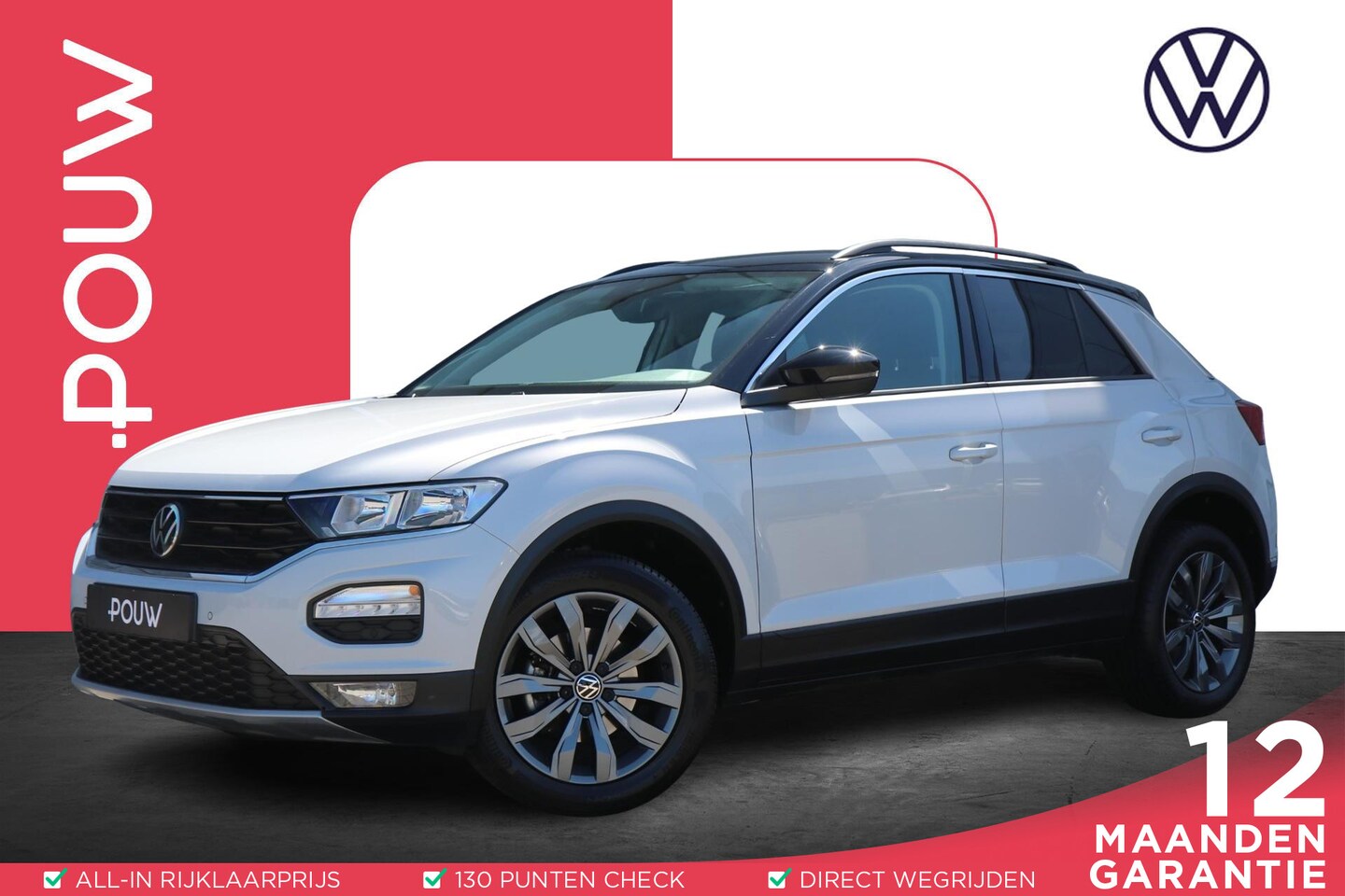 Volkswagen T-Roc - 1.0 TSI 110pk Style | Navigatie | Parkeersensoren | App Connect - AutoWereld.nl