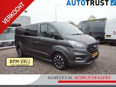 Ford Transit Custom - 2.0 TDCI 170PK, L2H1, Sport, Dubbel cabine, Airco