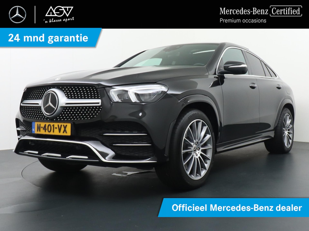 Mercedes-Benz GLE-Klasse Coupé - 350 e 4MATIC Premium AMG-Line, Luchtvering, Panoramadak - AutoWereld.nl