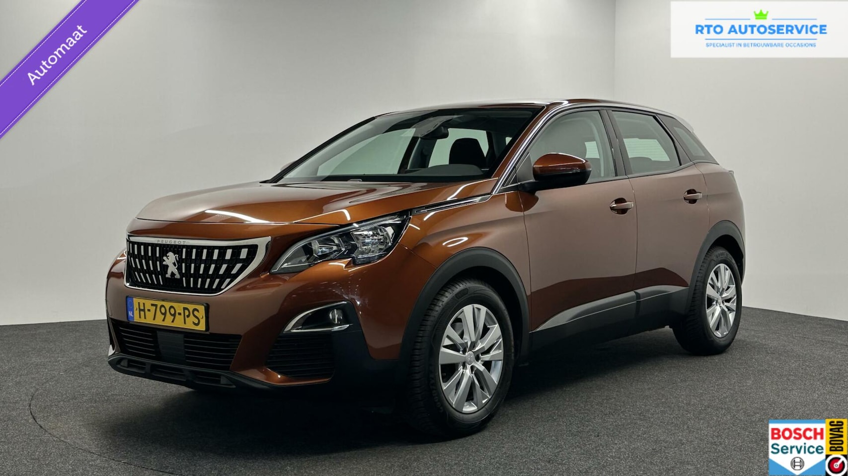 Peugeot 3008 - 1.2 PureTech Allure NAVI ECC CARPLAY CRUISE - AutoWereld.nl