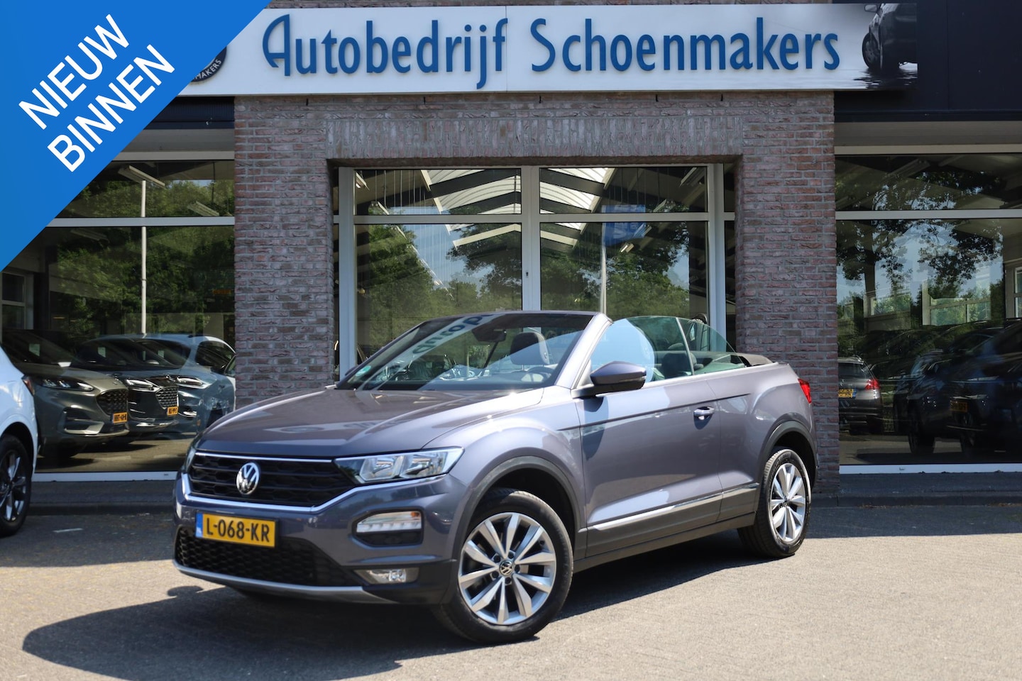 Volkswagen T-Roc Cabrio - 1.5 TSI Style STOELVERW CLIMATE DAB CRUISE 2x PDC 17''LMV WINDSCHERM NAVI NAP VOICE iQ-DRI - AutoWereld.nl